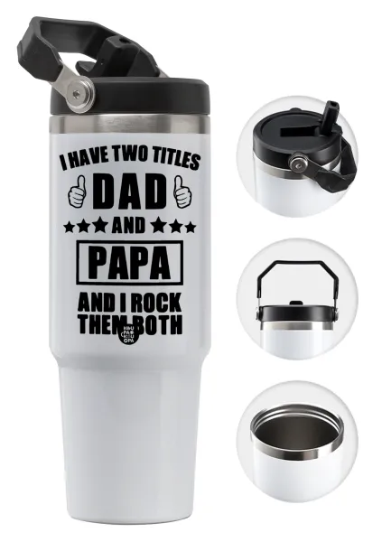 I have two title, DAD & PAPA — 1