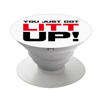 Suits You Just Got Litt Up! , Phone Holders Stand  Λευκό Βάση Στήριξης Κινητού στο Χέρι