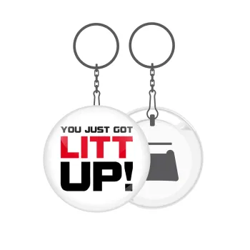 Suits You Just Got Litt Up! , Μπρελόκ μεταλλικό 5cm με ανοιχτήρι