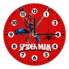Spiderman fly, Wooden wall clock (20cm)