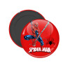Spiderman fly, Μαγνητάκι ψυγείου στρογγυλό διάστασης 5cm