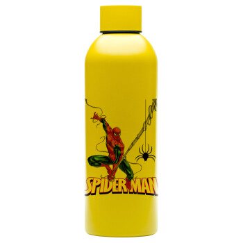 Spiderman fly, Μεταλλικό παγούρι νερού, 304 Stainless Steel 800ml