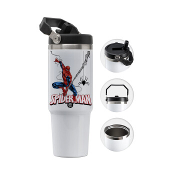Spiderman fly, Θερμός Ανοξείδωτο 30oz με χερούλι