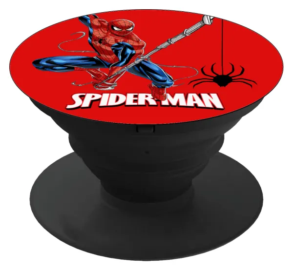 Spiderman fly — Phone Holders Stand  Μαύρο Βάση Στήριξης Κινητού στο Χέρι