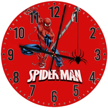 Spiderman fly, Ρολόι τοίχου ξύλινο (30cm)