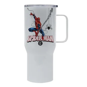 Spiderman fly, Tumbler με καπάκι, διπλού τοιχώματος (θερμό) 750L