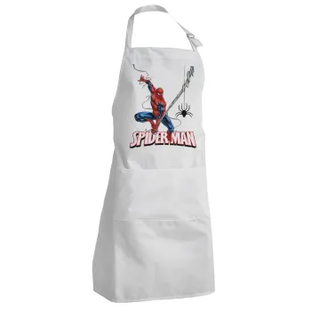 Spiderman fly, Ποδιά Σεφ Ολόσωμη Ενήλικων (με ρυθμιστικά και 2 τσέπες)