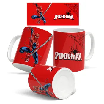 Spiderman fly, Κούπα, κεραμική, 330ml