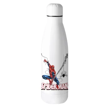 Spiderman fly, Μεταλλικό παγούρι θερμός (Stainless steel), 500ml