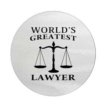 World's greatest Lawyer, Επιφάνεια κοπής γυάλινη στρογγυλή (30cm)