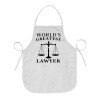 World's greatest Lawyer, Ποδιά Σεφ Ολόσωμη κοντή Ενηλίκων (63x75cm)