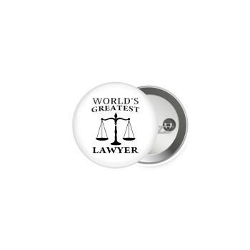 World's greatest Lawyer, Κονκάρδα παραμάνα 5cm