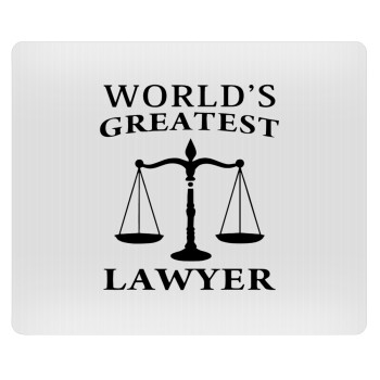 World's greatest Lawyer, Mousepad ορθογώνιο 23x19cm