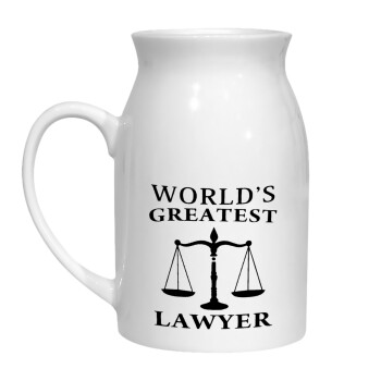 World's greatest Lawyer, Κανάτα Γάλακτος, 450ml (1 τεμάχιο)