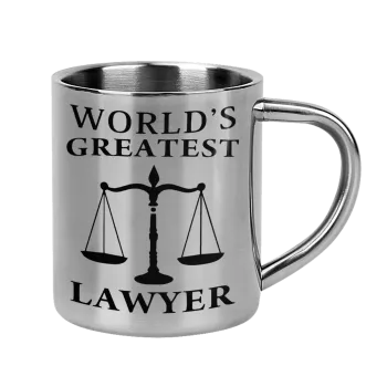 World's greatest Lawyer, Mug Stainless steel double wall 300ml