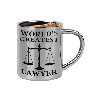 World's greatest Lawyer, Κουπάκι μεταλλικό διπλού τοιχώματος για espresso (220ml)