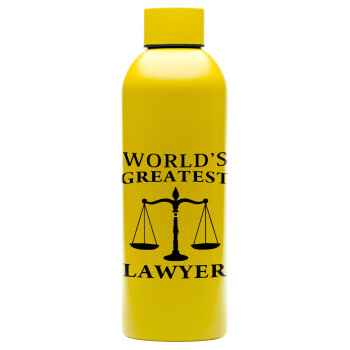 World's greatest Lawyer, Μεταλλικό παγούρι νερού, 304 Stainless Steel 800ml