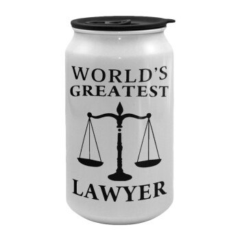 World's greatest Lawyer, Κούπα ταξιδιού μεταλλική με καπάκι (tin-can) 500ml