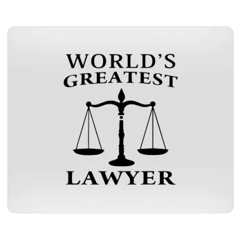 World's greatest Lawyer, Mousepad ορθογώνιο 23x19cm