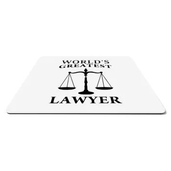 World's greatest Lawyer, Mousepad rect 27x19cm