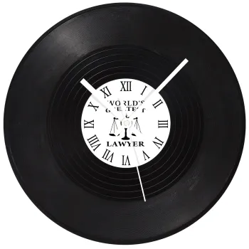 World's greatest Lawyer, Ρολόι τοίχου Βινύλιο (30cm)