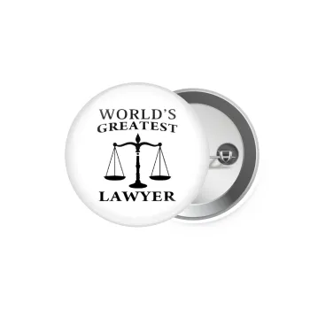 World's greatest Lawyer, Κονκάρδα παραμάνα 5.9cm