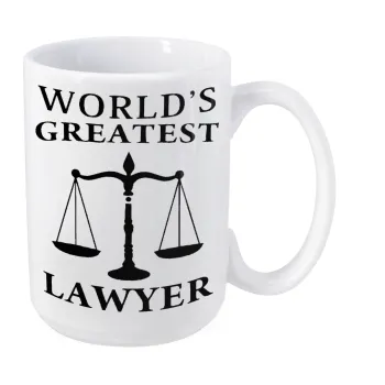 World's greatest Lawyer, Κούπα Mega, κεραμική, 450ml