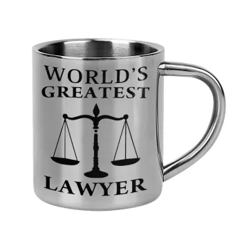 World's greatest Lawyer, Mug Stainless steel double wall 300ml
