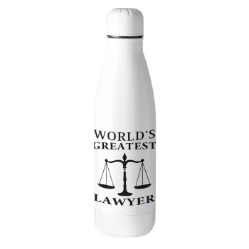 World's greatest Lawyer, Metal mug thermos (Stainless steel), 500ml