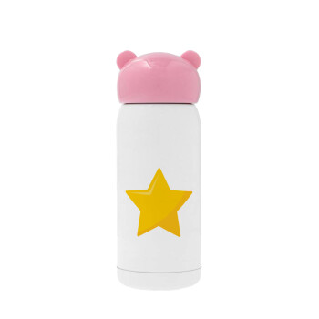 Star, Ροζ ανοξείδωτο παγούρι θερμό (Stainless steel), 320ml