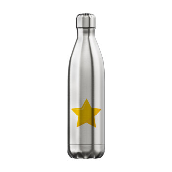 Star, Μεταλλικό παγούρι θερμός Inox (Stainless steel), διπλού τοιχώματος, 750ml