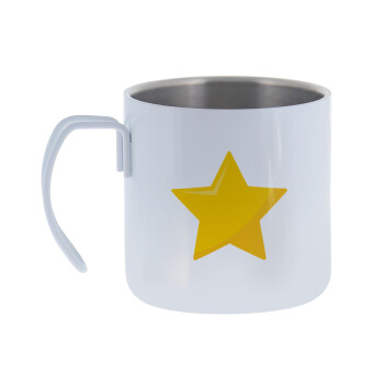 Star, Mug Stainless steel double wall 400ml