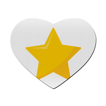 Star, Mousepad καρδιά 23x20cm