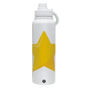 Star, Θερμός 1L Ανοξείδωτο με Βάση Κινητού & Διπλά Τοιχώματα