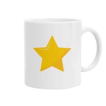 Star, Ceramic coffee mug, 330ml