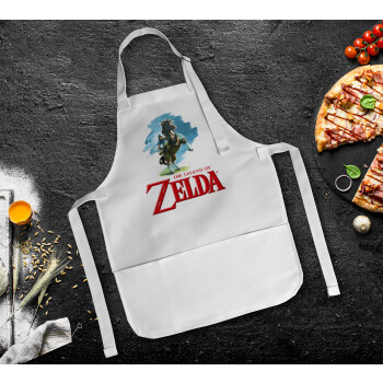 Zelda, Ποδιά Σεφ Ολόσωμη Παιδική (με ρυθμιστικά και 2 τσέπες)