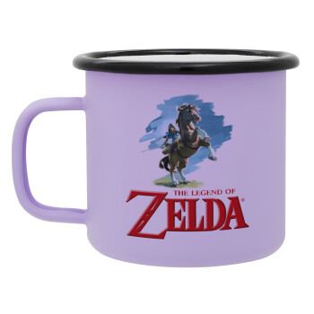 Zelda, Κούπα Μεταλλική εμαγιέ ΜΑΤ Light Pastel Purple 360ml