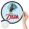 Zelda, Βεντάλια υφασμάτινη αναδιπλούμενη με θήκη (20cm)