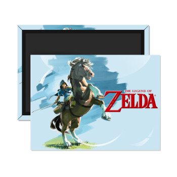 Zelda, Ορθογώνιο μαγνητάκι ψυγείου διάστασης 9x6cm