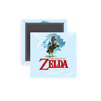 Zelda, Μαγνητάκι ψυγείου τετράγωνο διάστασης 5x5cm