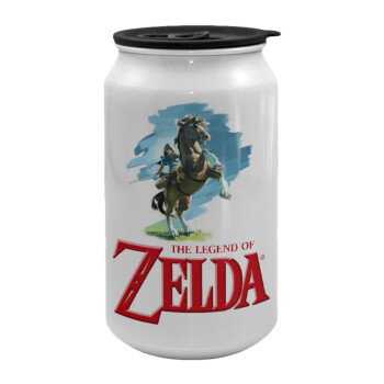 Zelda, Κούπα ταξιδιού μεταλλική με καπάκι (tin-can) 500ml