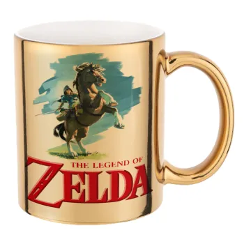 Zelda, Κούπα κεραμική, χρυσή καθρέπτης, 330ml