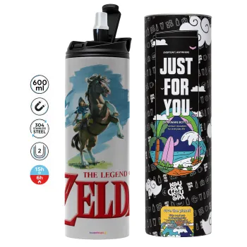 Zelda, Tumbler stainless steel GREY 600ml
