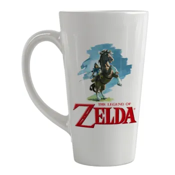 Zelda, Κούπα κωνική Latte Μεγάλη, κεραμική, 450ml