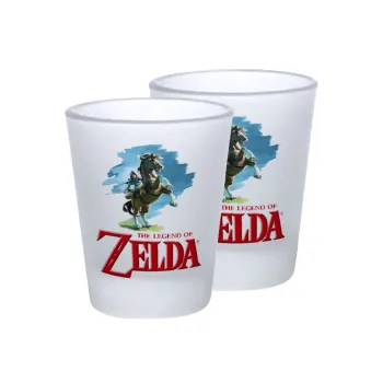 Zelda, Σφηνοπότηρα γυάλινα 45ml του πάγου (2 τεμάχια)