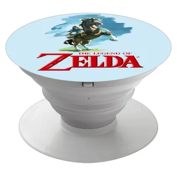Zelda, Phone Holders Stand  White Hand-held Mobile Phone Holder