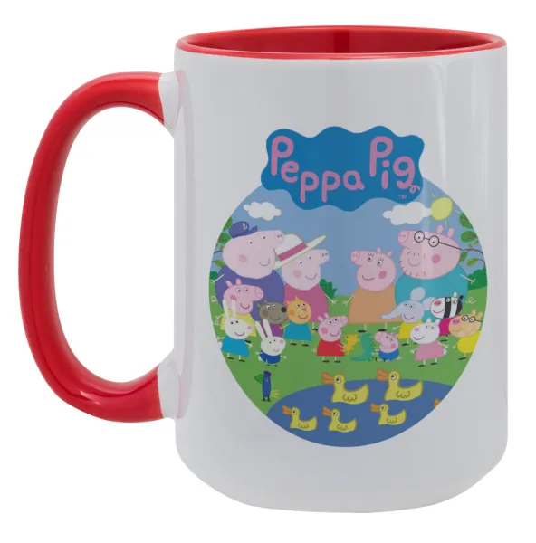 Peppa pig Family — Mega 15oz Κόκκινη