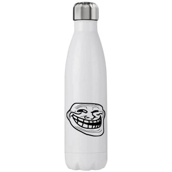 Troll face, Stainless steel, double-walled, 750ml