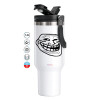 Mega Stainless steel Tumbler with lid, double wall 1,2L