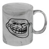Mug ceramic marble style, 330ml